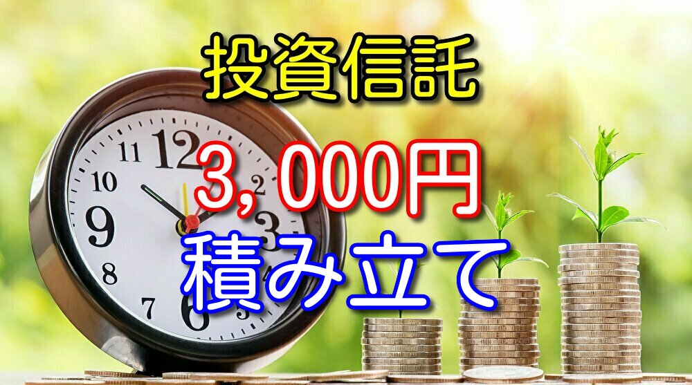 30代フリーターが投資信託を3000円ずつ積み立ててみた実績を公開