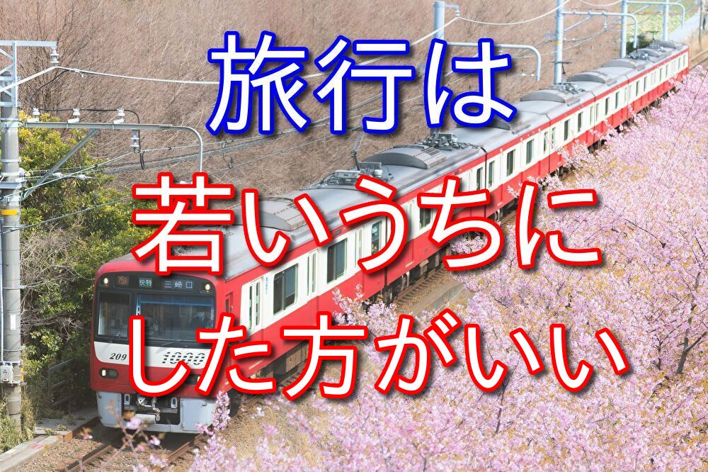 旅行は若いうちにたくさんした方がいいと思う【体力あるから】