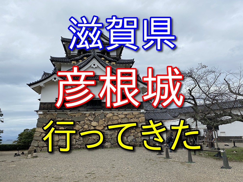 【フリーターの休日6】名古屋から彦根城へ遊びに行った【電車を利用】