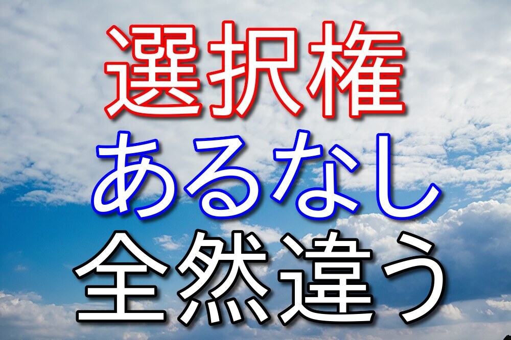 【仕事論】選択権のあるなしで自由度とストレスが大幅に変わると思う